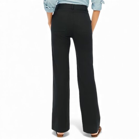 J. Crew Lizzie high-rise patch-pocket wide-leg pant Size 34 (Size 18) - Picture 2 of 10
